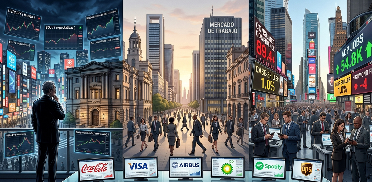 Amanhã destacamos BoJ e Confiança do Consumidor